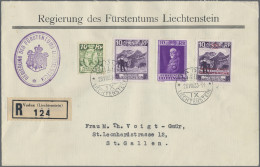 Liechtenstein - Dienstmarken: 1934, Dienstmarken 10, 20 U. 30 Rp. Mit Meist Wert - Oficial