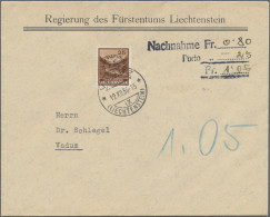 Liechtenstein - Dienstmarken: 1933, Dienstmarken II, 25 Rp. Mit Schwarzem Aufdru - Oficial