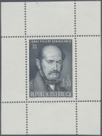 Österreich: 1965, 1,60 S "100. Todestag Von Dr. Ignaz Semmelweis", Gezähnter Enz - Ungebraucht