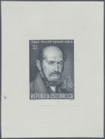 Österreich: 1965, 1,60 S "100. Todestag Von Dr. Ignaz Semmelweis", Ungezähnter E - Ungebraucht