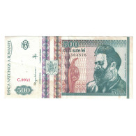 Billet, Roumanie, 500 Lei, 1992, KM:101a, TTB - Roemenië