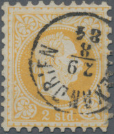 Österreichische Post In Der Levante: 1882, 2 So. Gelb, Gezähnt 9 1/2, Idealer K - Eastern Austria