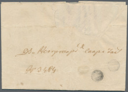 Romania -  Pre Adhesives  / Stampless Covers: 1859, Official Letter With The Inv - ...-1858 Prefilatelia