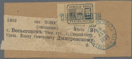 Russia - Zemstvo: 1888, VESSIEGONSK, 1/2 K. Black On Greish-yellow, Cancelled By - Zemstvos