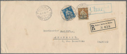 Schweiz - Völkerbund (SDN): 1926/1941 Drei Bessere Brief Der SDN (2) Bzw. BIT, D - VN