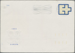 Schweiz - Besonderheiten: 1968, Sehr Seltener Ersttag-Umschlag "Cept 1963" Der P - Autres & Non Classés