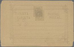 Spain - Postal Stationery: 1882 Postal Stationery Card 'King Alfons XII.' 10c. G - 1850-1931