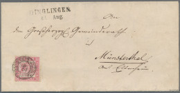 Baden - Marken Und Briefe: 1862, 3 Kr Mittelrosarot, Eng Gezähnt, Farbrisches Un - Autres & Non Classés