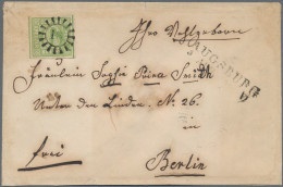 Bayern - Marken Und Briefe: 1850, 9 Kr Mittelgelblichgrün Type III(1. Auflage), - Otros & Sin Clasificación