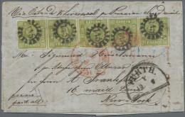 Bayern - Marken Und Briefe: 1850, "9 Kr Gelbgrün", Beeindruckende Und Attraktive - Autres & Non Classés