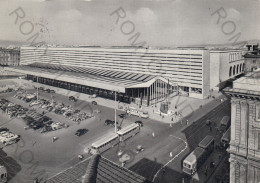 CARTOLINA  ROMA,LAZIO-STAZIONE TERMINI-STORIA,MEMORIA,CULTURA,RELIGIONE,CRISTIANESIMO,BELLA ITALIA,VIAGGIATA 1953 - Stazione Termini