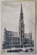 Carte Postale Non Circulée - BELGIQUE, BRUXELLES, HOTEL DE VILLE - Cafés, Hôtels, Restaurants