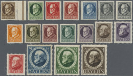 Bayern - Marken Und Briefe: 1914, Ludwig III, 3 Pf - 20 M, Der Komplette Satz Im - Autres & Non Classés