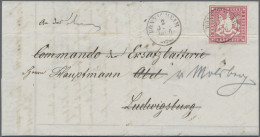 Bayern - Social Philately: JULI 1866, ORIGINALRECHNUNGEN ZUM MAINFELDZUG AUS WÜR - Otros & Sin Clasificación