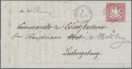 Bayern - Social Philately: JULI 1866, ORIGINALRECHNUNGEN ZUM MAINFELDZUG AUS WÜR - Autres & Non Classés