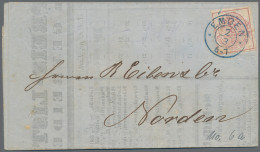 Hannover - Marken Und Briefe: 1853, 3 Pfg Hellkarmin, Voll Bis Breitrandig, über - Hanovre