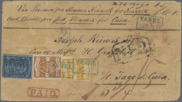 Oldenburg - Marken Und Briefe: 1859/61, ¼ Gr Dunkelgelborange, ½ Gr Orangebraun - Oldenbourg
