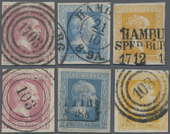 Preußen - Marken Und Briefe: 1857, 1 Sgr., 2 Sgr. Und 3 Sgr. Je Auf Normalen Bzw - Autres & Non Classés