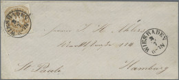 Preußen - Marken Und Briefe: 1867, 9 Kr. Ockerbraun, Kabinettstück Als Einzelfra - Other & Unclassified