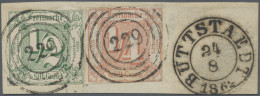 Thurn & Taxis - Marken Und Briefe: 1859, ½ Sgr, Grün, Farbfrisch Und Allseits Vo - Other & Unclassified