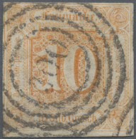 Thurn & Taxis - Marken Und Briefe: 1859, 10 Sgr Orange, Farbfrisches Luxus-Exemp - Autres & Non Classés