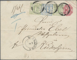 Thurn & Taxis - Marken Und Briefe: 1861, Freimarken 1 Kr. Grün, Zwei Exemplare M - Otros & Sin Clasificación