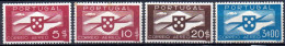 Portugal: Yvert N° A 6-7-9-10**; MNH; Gomme Coulée; Cote 204.00€ - Unused Stamps