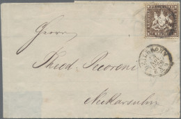Württemberg - Marken Und Briefe: 1860, 1 Kr., Besonders Tieffarbiges Exemplar (l - Andere & Zonder Classificatie