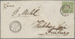 Württemberg - Marken Und Briefe: 1862, 6 Kr. Hellgrün, Kabinettstück, Als Einzel - Autres & Non Classés
