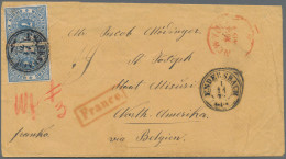 Württemberg - Marken Und Briefe: 1869, Eirund-Ausgabe 7 Kr. Blau, Farbfrisches W - Andere & Zonder Classificatie