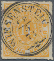 Württemberg - Marken Und Briefe: 1869, 14 Kr. Gelborange, K 2 WIESENSTEIG (Handb - Sonstige & Ohne Zuordnung