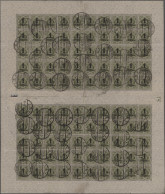 Württemberg - Marken Und Briefe: 1923, 1 Mio. Mark Auf 60 Pfg. Dunkeloliv, Kompl - Sonstige & Ohne Zuordnung