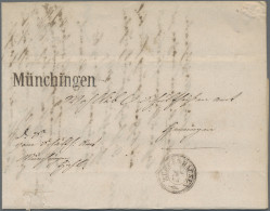 Württemberg - Postablagen: 1864/65, HEMMINGEN, Postablage-L1 Sauber Auf Doppelt - Otros & Sin Clasificación