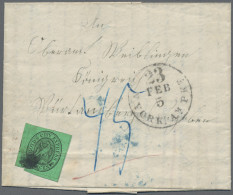 Württemberg - Besonderheiten: 1853, INCOMING MAIL - Boyds City Express, 2 C. Sch - Otros & Sin Clasificación