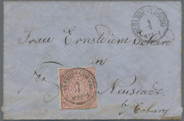 Norddeutscher Bund - Marken Und Briefe: 1868, 3 Kr. Karmin Durchstochen Als Port - Sonstige & Ohne Zuordnung