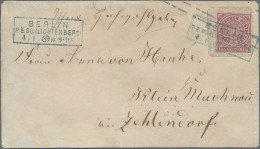 Norddeutscher Bund - Stempel: 1863, 1 Gr. Ziffer Auf Preussen 1 Sgr. GA-Umschlag - Otros & Sin Clasificación