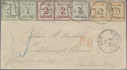 Elsass-Lothringen - Marken Und Briefe: 1870 (6. Dez.), 30 Centimes Vierfarbenfra - Other & Unclassified