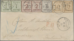 Elsass-Lothringen - Marken Und Briefe: 1870 (6. Dez.), 30 Centimes Vierfarbenfra - Otros & Sin Clasificación