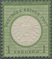 Deutsches Reich - Brustschild: 1872, 1 Kreuzer Großer Schild In Der Guten B-Farb - Neufs
