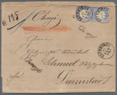 Deutsches Reich - Brustschild: 1872, Großer Schild 7 Kr. Ultramarin, Farbfrische - Covers & Documents