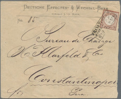 Deutsches Reich - Brustschild: 1872, Großer Schild 9 Kr. Lebhaftbraun, Farbfrisc - Cartas & Documentos