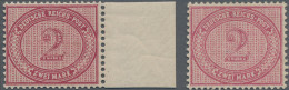 Deutsches Reich - Pfennige: 1875, Innendienst 2 M, Einmal Als E-Farbe Dkl'rotkar - Ungebraucht