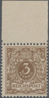 Deutsches Reich - Krone / Adler: 1889, 3 Pf Krone/Adler Gelbbraun, Tadellos Post - Unused Stamps