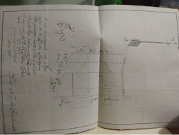 Padova Cartinna-Schizzo TIPO DI CAMPAGNOLA S. Pietro Montagnon (Montegrotto Terme)  42x29 Cm. - Carte Topografiche