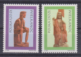 Poland Stamps MNH ZC.3893-94: Easter (VII) - Unused Stamps