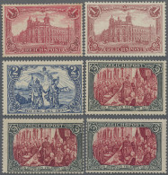 Deutsches Reich - Germania: 1900 Kollektion Von Neun Verschiedenen Marken 1 M. B - Nuevos