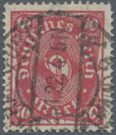 Deutsches Reich - Inflation: 1922, Posthorn, 10 M. Mit Abart "ohne Unterdruck", - Used Stamps