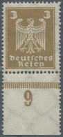 Deutsches Reich - Weimar: 1924, Reichsadler, 3 Pf. Hellgelbbraun Mit Liegendem W - Nuovi