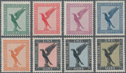 Deutsches Reich - Weimar: 1926, Flugpost Adler, 5 Pf - 3 M, 8 Werte Als Vollstän - Nuovi