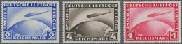 Deutsches Reich - Weimar: 1928/31, Zeppelin 1-4 RM, Kompletter Satz Ohne Aufdruc - Neufs